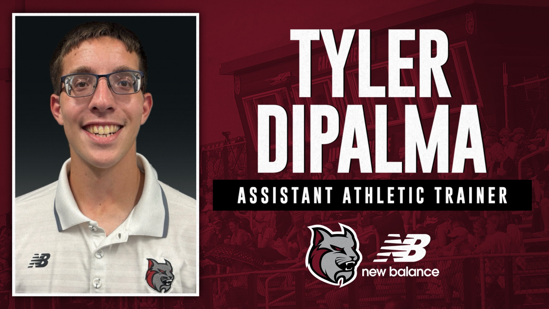 Tyler DiPalma Joins Athletic Training Staff
