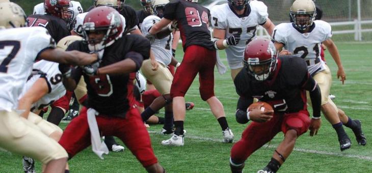Maritime College Defeats AMC 34-13