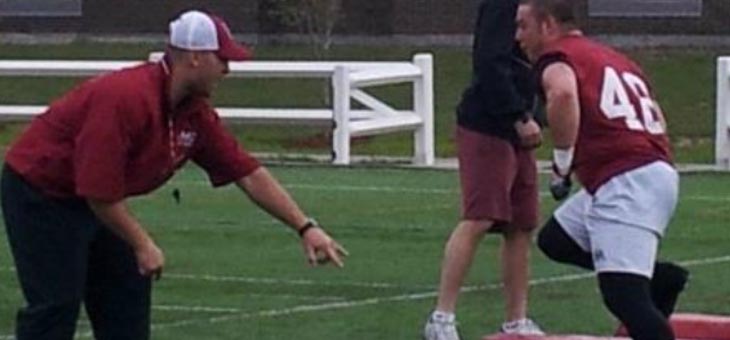 DiMeco Attends Charity Football Camp