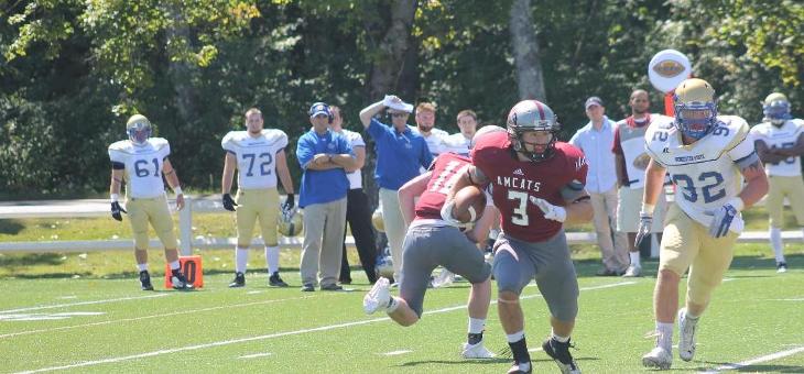 Football: AMCATS fall to Cardinals of Catholic University