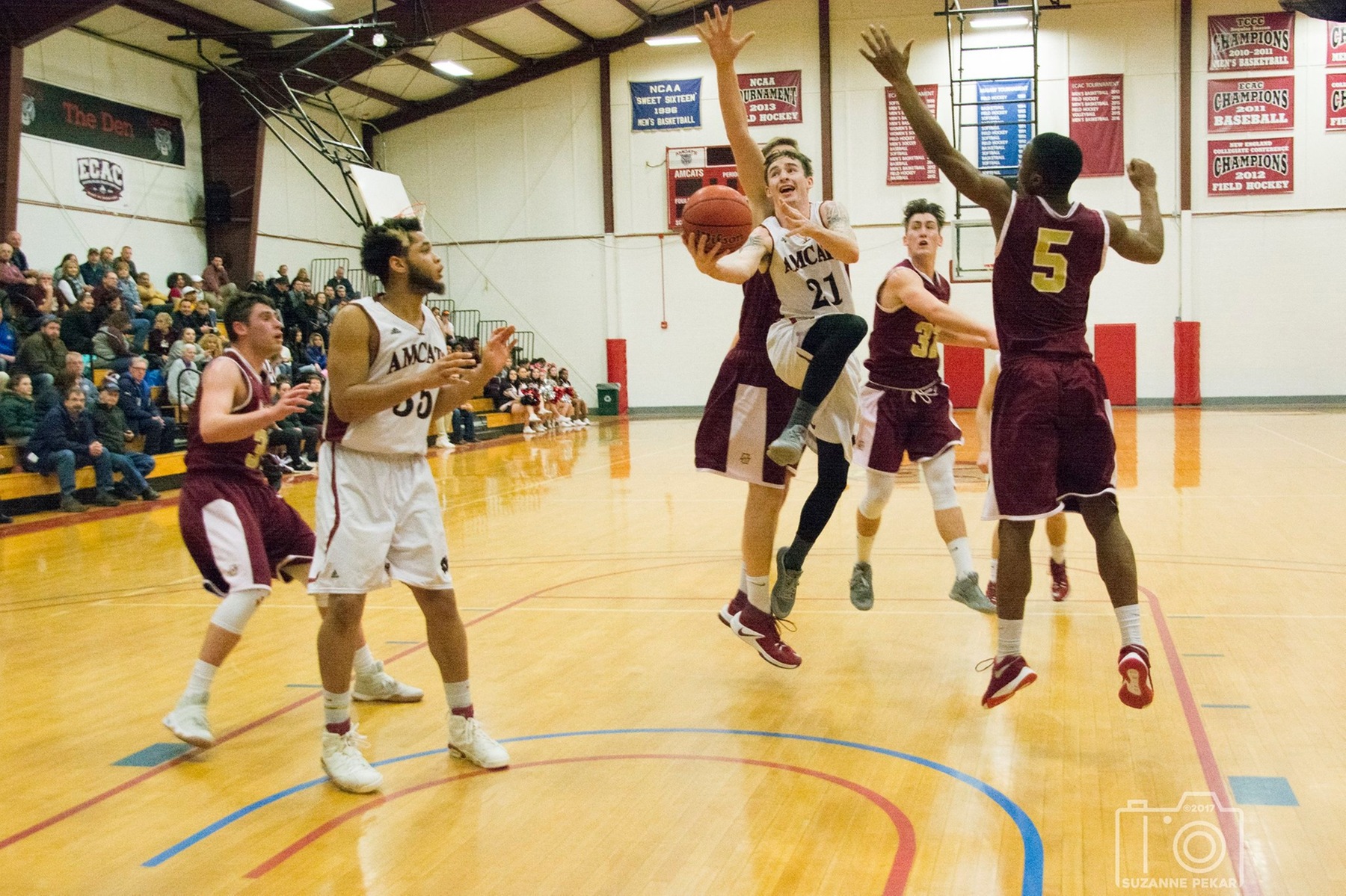 AMC Falters in GNAC Opener
