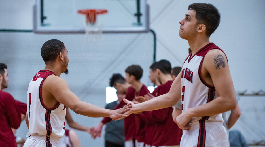 Perette Score Season High in Men's Basketball Loss