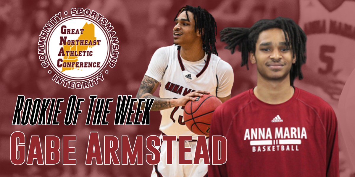 Gabe Armstead - 2/21/22 - GNAC Rookie of the Week