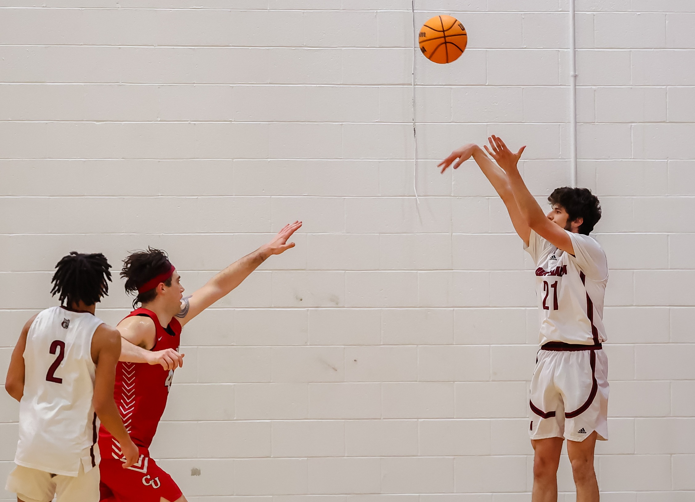 Cougars Scratch Past Men's Basketball 93-63