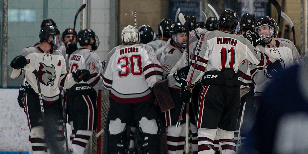 Men&rsquo;s Ice Hockey Ends Season At GNAC Cup