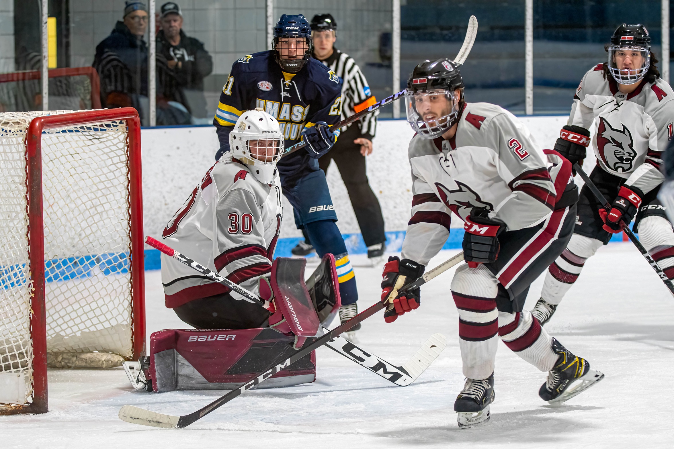 Cardinals Down Men&rsquo;s Hockey 5-2
