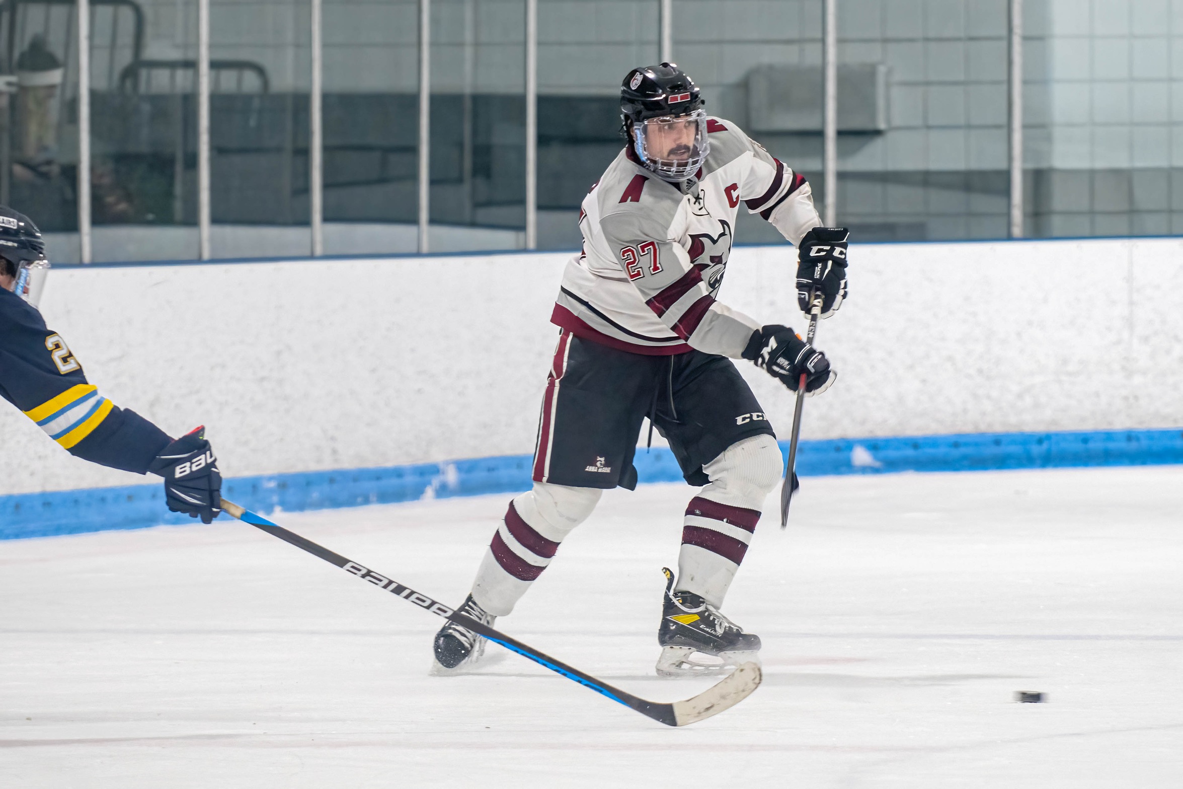Mammoths Too Much For Men&rsquo;s Hockey 2-0