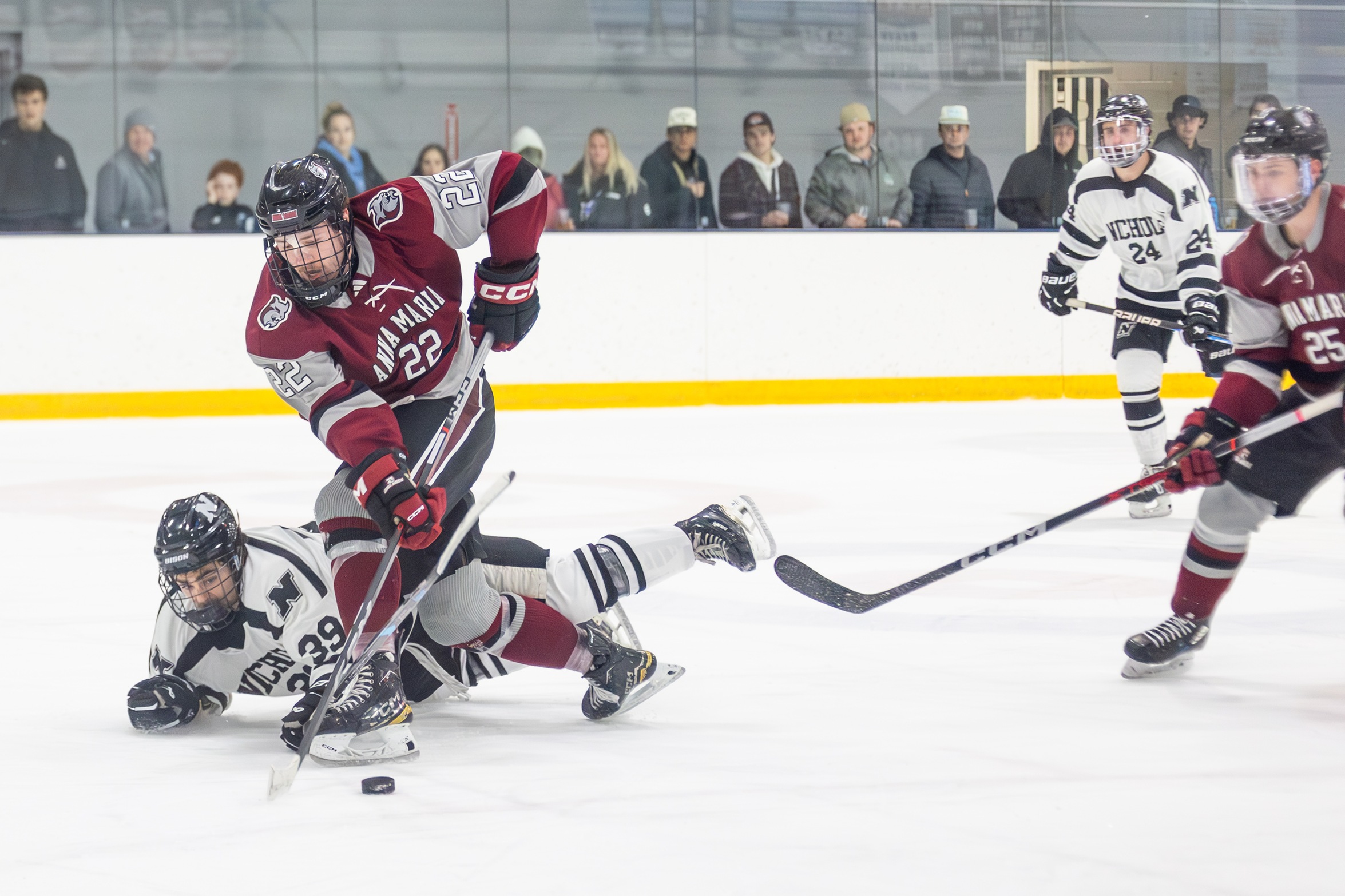 MEN&rsquo;S ICE HOCKEY FALLS TO WILDCATS