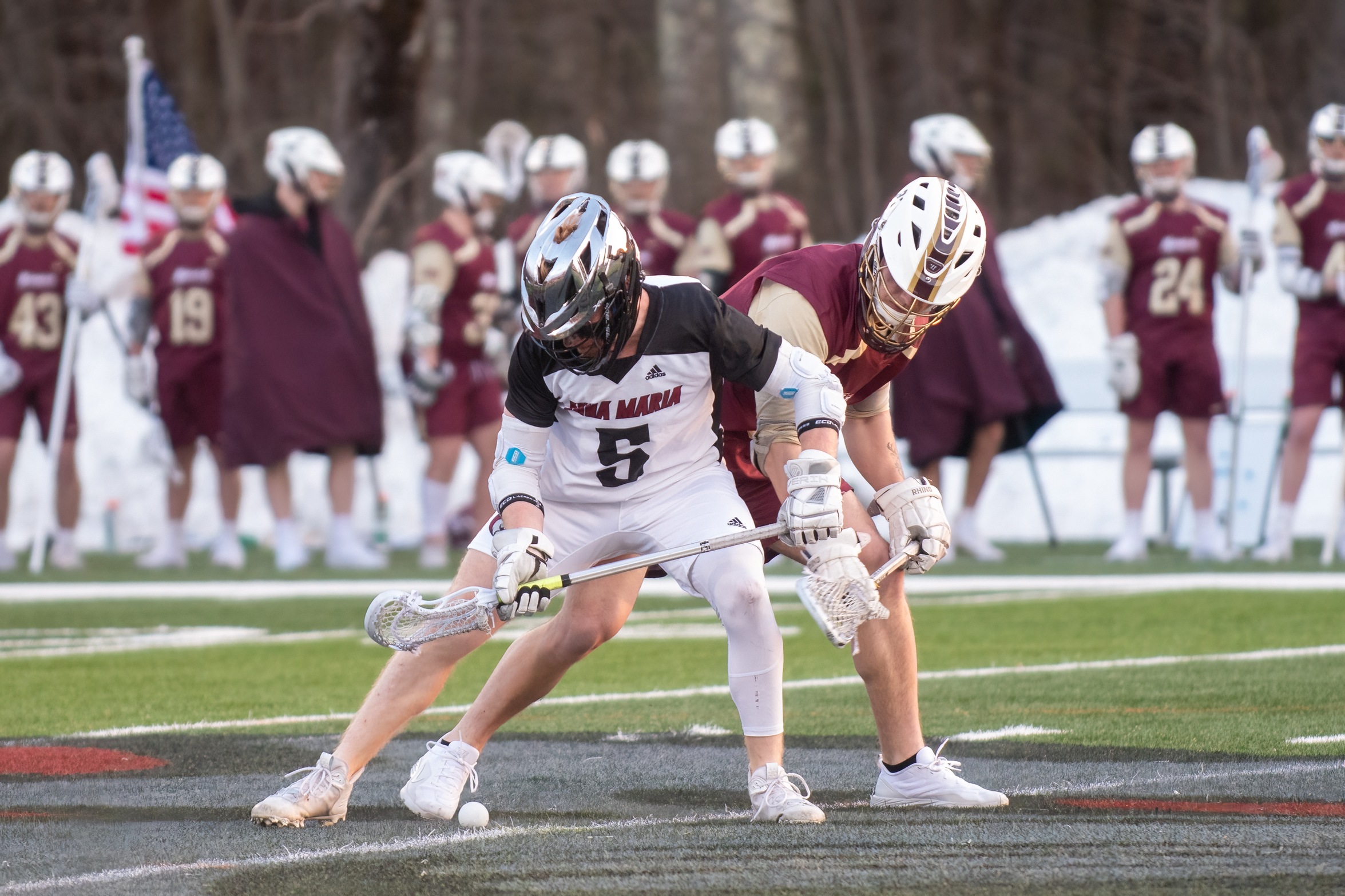 Monks Too Much For Men&rsquo;s Lacrosse