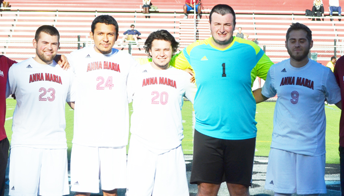 Men's Soccer Blanked by Saints on Senior Day