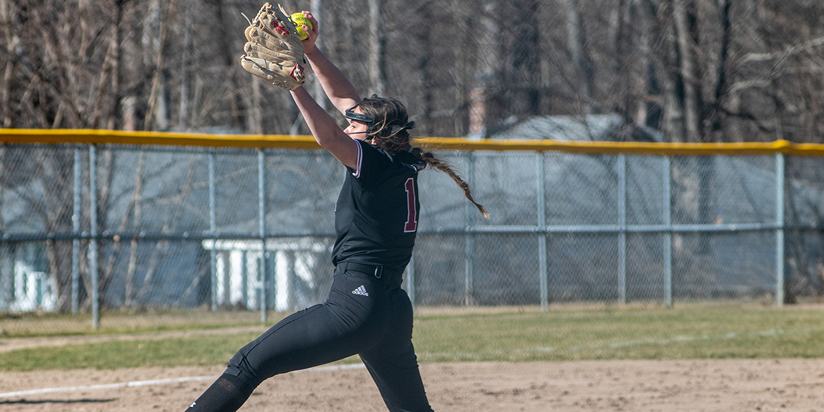 Sophomore pitcher Eden Forget (Worcester, MA) 