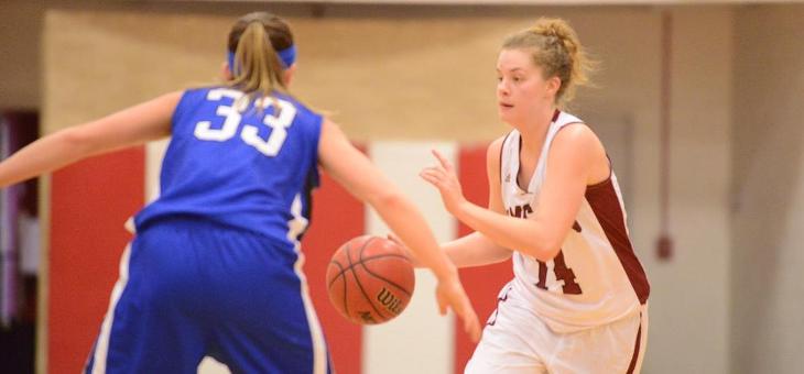 Colonials Squeak Out Win Over AMCATS, 55-49