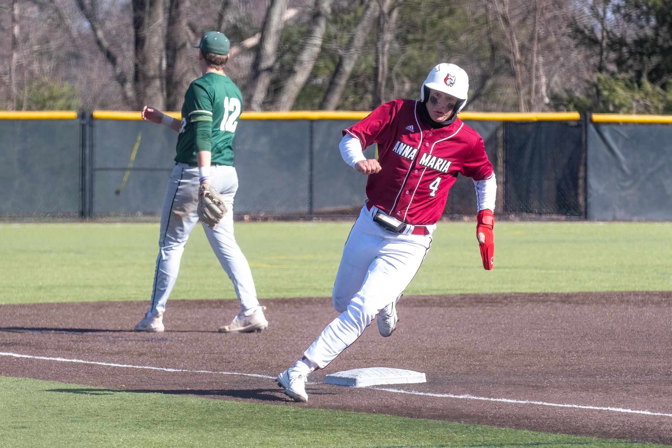 Baseball Cant Hold On Against Falcons
