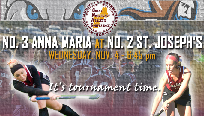 GNAC Field Hockey Semifinal Preview: No. 3 Anna Maria at No. 2 St. Joseph's