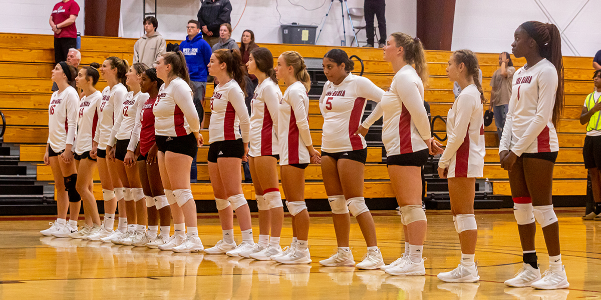Falcons Take Down Women&rsquo;s Volleyball